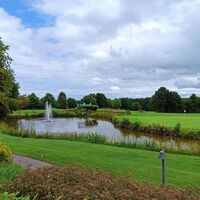Am Golfplatz von Bad Liebenzell vorbei