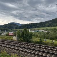 Blick zur Tunnel-Baustelle