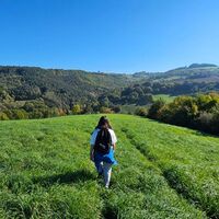 Abstieg ins Tal nach der Weiler Massalgues