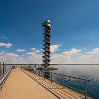 Pegelturm an der Goitzsche