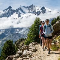 Fast am Ziel auf Kreuzboden