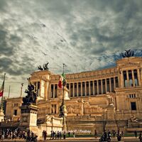 Piazza Venezia in Rom - Italien / Europa