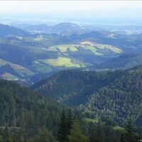 Hüttenaussicht