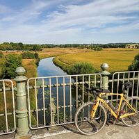 Gravel Transversale Blick ins Münsterland