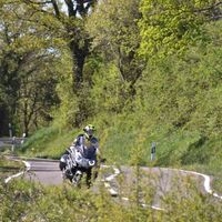 Motorrad fahren im Bliesgau