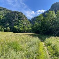 Geimen, Start / Ende Blindtal