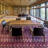 Bundeskanzleramt Bonn / Arbeitszimmer von Bundeskanzler