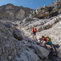 Schlüsselstelle Kuchl am Toni-Gaugg-Höhenweg