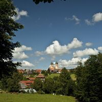 Blick auf St. Märgen