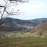 Aufstieg am Adolf-Müller-Weg