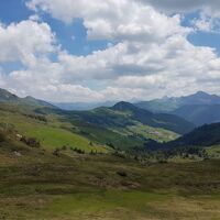 Aussicht in Damüls