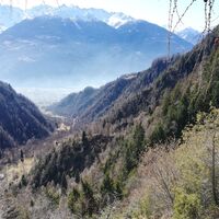 Blick auf das Rhonetal