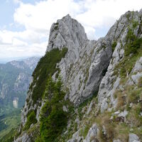 kurzer Rückblick - einiges an Schrofengelände