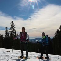 Schneeschuhwandern in den Fischbacher Alpen