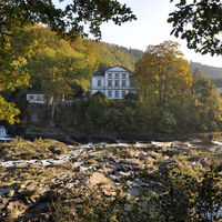 Sieg-Wasserfall in Windeck-Schladern