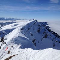 Am Gipfel des Rindalphorn