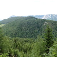 Abstieg auf der Lichtensteinstraße