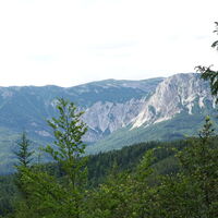 Abstieg auf der Lichtensteinstraße