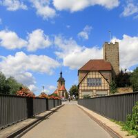 Grafenburg mit Burgmuseum auf der Neckarinsel Lauffen a.N. | HeilbronnerLand