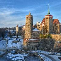 Brückenblick im Winter 2023