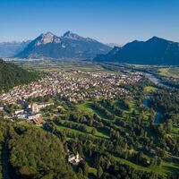 Bad Ragaz von oben