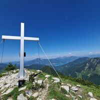 Osterhorn Gipfel - Blick auf den Wolfgangsee