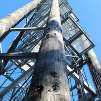 Treppenaufbau des Urenkopfturms