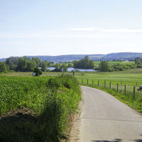 Radweg bei Kürnbach