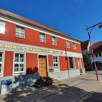 Stadt Genthin mit Apotheke aus dem Jahre 1704
