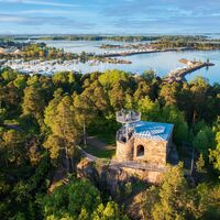 Ruinen des Leuchtturms von Ruotsinsalmi
