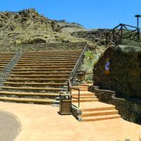 Adler-Showplatz im Palmitos Park, Gran Canaria
