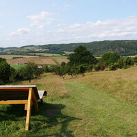 Landschaftsliege an der Ostheimer Hute