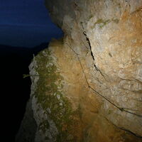 nach der Hütte gehts seilversichert ins Kar und von dort gemütlich zum Parkplatz