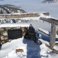 Gedenktafel Höllentalaussicht