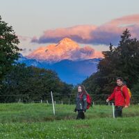 Schöner Blick auf den Berg Triglav