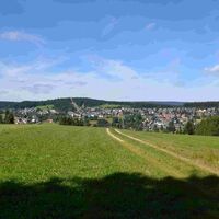 Panoramablick auf Schönwald