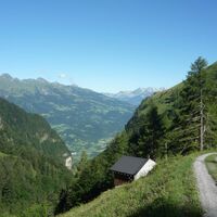 Blick ins Lawenatal
