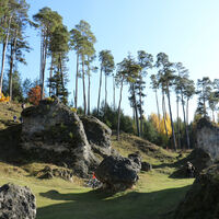 Kletterfelsen im Wental