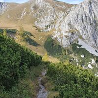 Abfahrt vom Höchstein