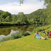 Werratal-Radweg bei Frankenroda