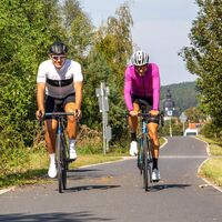 Ilm-Rennsteig-Radweg außerhalb von Langewiesen