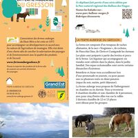 Ein Bauernhof, eine Wanderung: Ferme-auberge du Gresson