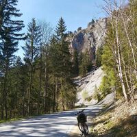 Gösserweg oberhalb der Raabklamm, Naturpark Almenland in der Oststeiermark
