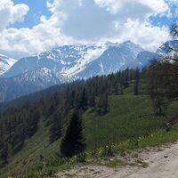 Straße nach Cotolivier - Cesana/Oulx