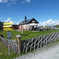 Einkehrtip: Die Salzburger Hütte, kurz unterhalb der Häuslalm