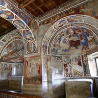 Die romanische Kirche San Carlo in Negrentino