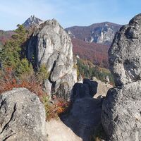 Höchster Punkt der Sulover Felsen 650m
