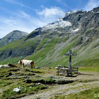 An dieser Stelle verunglückte durch Blitzschlag am 18. Juli 1949 die langjährige Wirtin der Hagener Hütte