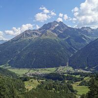 Ausblick auf den Hohen Riffler