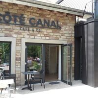 Eingang zum Cafe Cote Canal